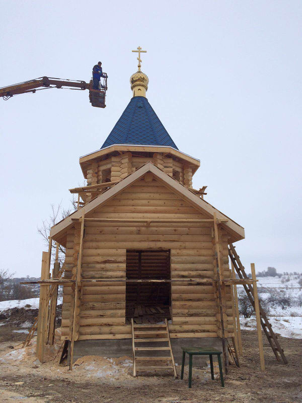 Проведены работы по восстановлению храма в Плавском районе Тульской области