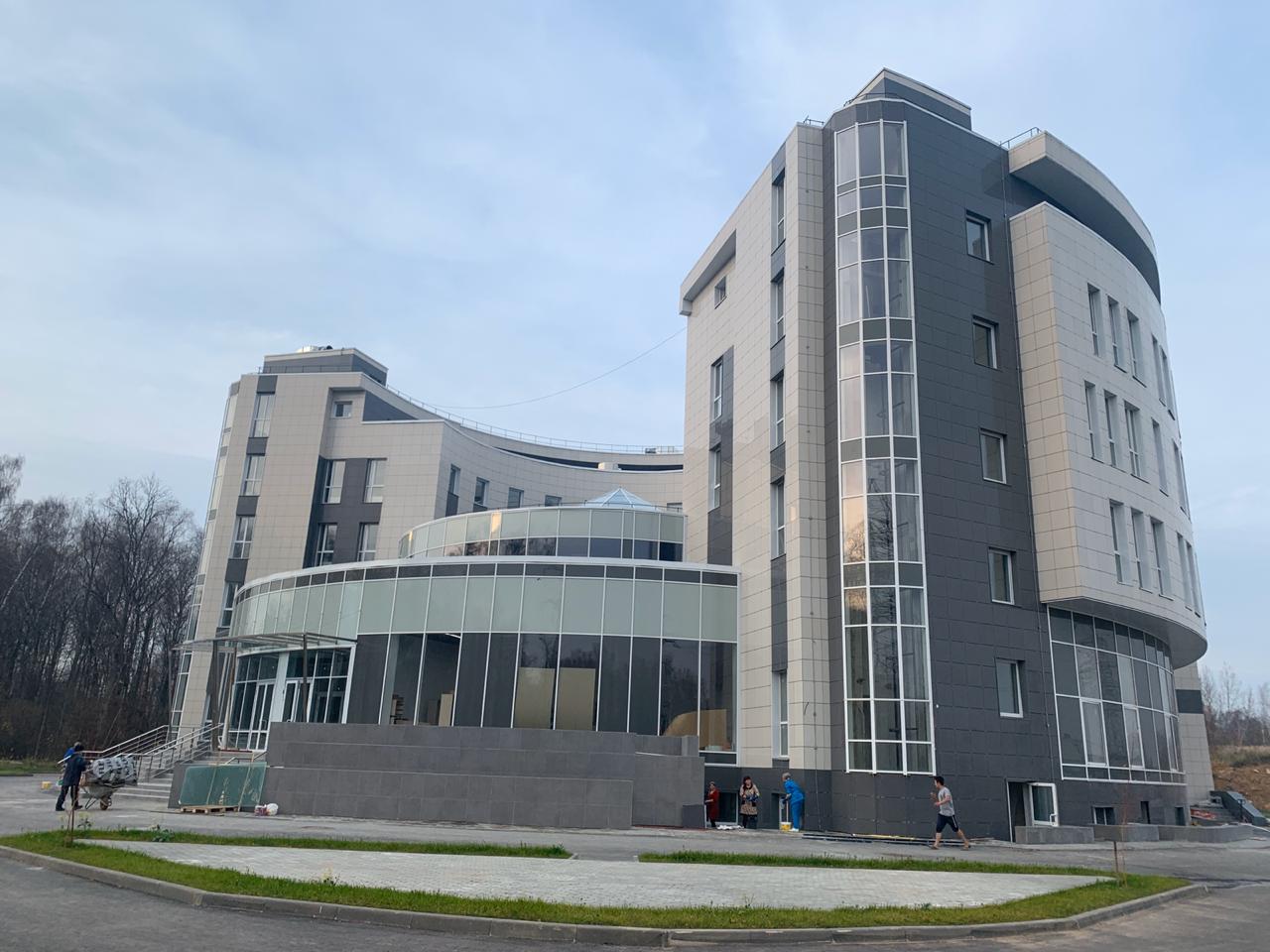 Выполнена контрольно-геодезическая съемка и обмерные работы на объекте: «Здание бизнес-инкубатора» на территории площадки №1 технопарка «Обнинск»