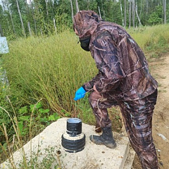 Выполнен цикл работ по проведению производственного экологического мониторинга на полигоне ТБО